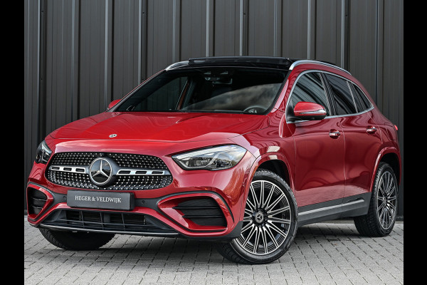 Mercedes-Benz GLA 250 e AMG Line Facelift | Panoramadak | Elektr. verst. stoelen met geheugen | Ambient verlichting | 20 inch | Burmester audio