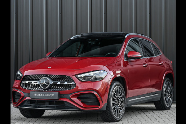 Mercedes-Benz GLA 250 e AMG Line Facelift | Panoramadak | Elektr. verst. stoelen met geheugen | Ambient verlichting | 20 inch | Burmester audio
