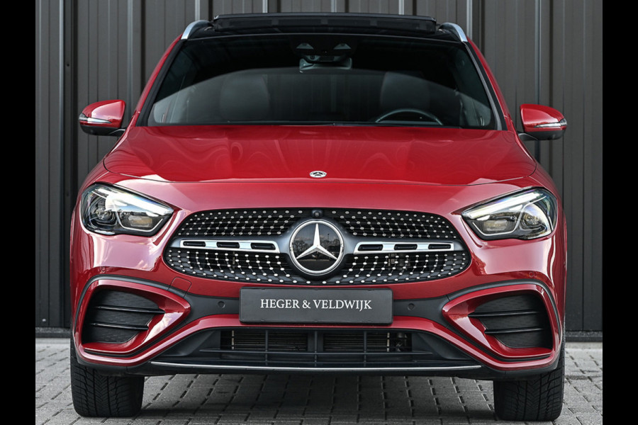 Mercedes-Benz GLA 250 e AMG Line Facelift | Panoramadak | Elektr. verst. stoelen met geheugen | Ambient verlichting | 20 inch | Burmester audio