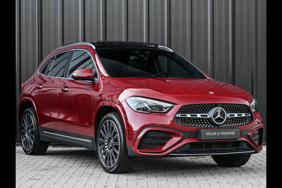 Mercedes-Benz GLA 250 e AMG Line Facelift | Panoramadak | Elektr. verst. stoelen met geheugen | Ambient verlichting | 20 inch | Burmester audio