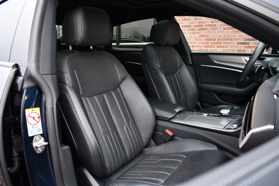 Audi A7 Sportback 55 TFSI e quattro Comp Pano HUD B&O 360 Massage Laser-LED Comf-zetels 21inch