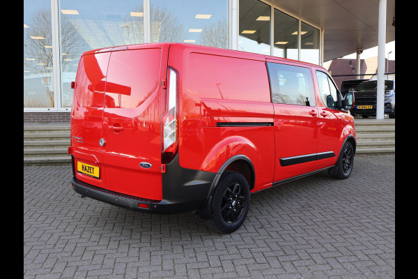 Ford Transit Custom 320 2.0 TDCI 130 PK TRAIL DUBBEL CABINE L2H1 6-PERS. + LEDER | RAPTOR GRILLE | CARPLAY | CAMERA | LMV