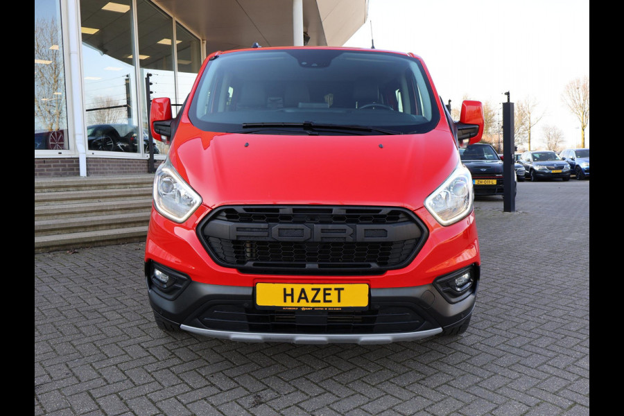 Ford Transit Custom 320 2.0 TDCI 130 PK TRAIL DUBBEL CABINE L2H1 6-PERS. + LEDER | RAPTOR GRILLE | CARPLAY | CAMERA | LMV