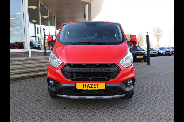 Ford Transit Custom 320 2.0 TDCI 130 PK TRAIL DUBBEL CABINE L2H1 6-PERS. + LEDER | RAPTOR GRILLE | CARPLAY | CAMERA | LMV