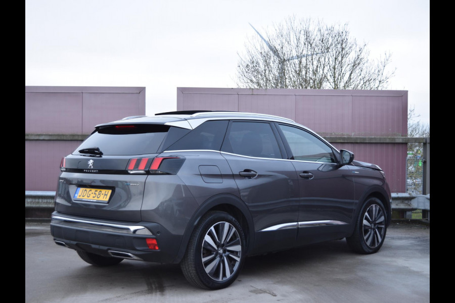 Peugeot 3008 1.6 HYbrid4 300 Première Pack Avantage SCHUIF- KANTELDAK | LEREN BEKLEDING | ACHTERUITRIJCAMERA MET SENSOREN | E.C.C. |