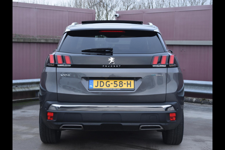 Peugeot 3008 1.6 HYbrid4 300 Première Pack Avantage SCHUIF- KANTELDAK | LEREN BEKLEDING | ACHTERUITRIJCAMERA MET SENSOREN | E.C.C. |