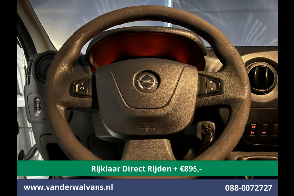 Opel Movano 2.3 CDTI L3H2 Euro6 *Rijklaar Direct Rijden* Airco | Imperiaal | 2500kg Trekhaak | Cruisecontrol | Parkeersensoren Sidebars, Bijrijdersbank