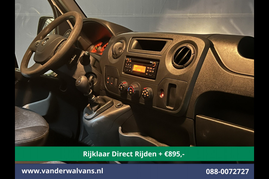 Opel Movano 2.3 CDTI L3H2 Euro6 *Rijklaar Direct Rijden* Airco | Imperiaal | 2500kg Trekhaak | Cruisecontrol | Parkeersensoren Sidebars, Bijrijdersbank