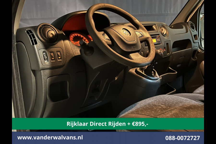 Opel Movano 2.3 CDTI L3H2 Euro6 *Rijklaar Direct Rijden* Airco | Imperiaal | 2500kg Trekhaak | Cruisecontrol | Parkeersensoren Sidebars, Bijrijdersbank