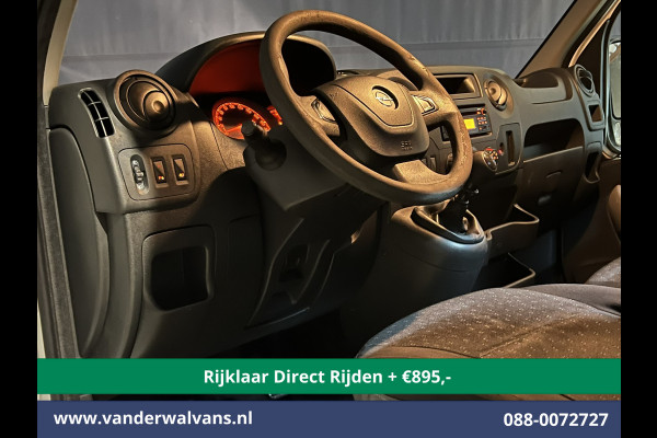 Opel Movano 2.3 CDTI L3H2 Euro6 *Rijklaar Direct Rijden* Airco | Imperiaal | 2500kg Trekhaak | Cruisecontrol | Parkeersensoren Sidebars, Bijrijdersbank