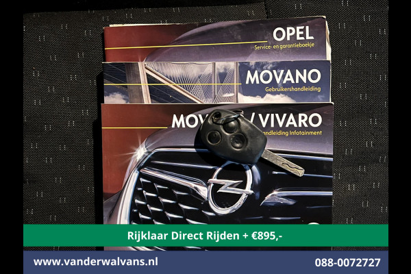 Opel Movano 2.3 CDTI L3H2 Euro6 *Rijklaar Direct Rijden* Airco | Imperiaal | 2500kg Trekhaak | Cruisecontrol | Parkeersensoren Sidebars, Bijrijdersbank