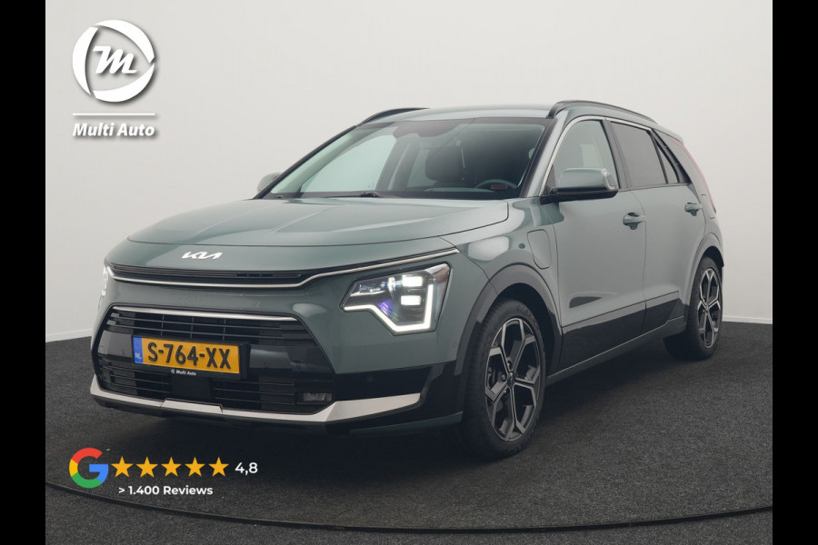 Kia Niro 1.6 GDi DynamicLine Plug In Hybrid 182pk PHEV | Trekhaak Afn. | Adaptive Cruise | Head Up | Camera | Harman / Kardon | Lederen Sportstoelen Memory & Ventilatie | Sfeerverlichting | Stoelen & Stuur Verwarmd | Apple Carplay | Keyless  |
