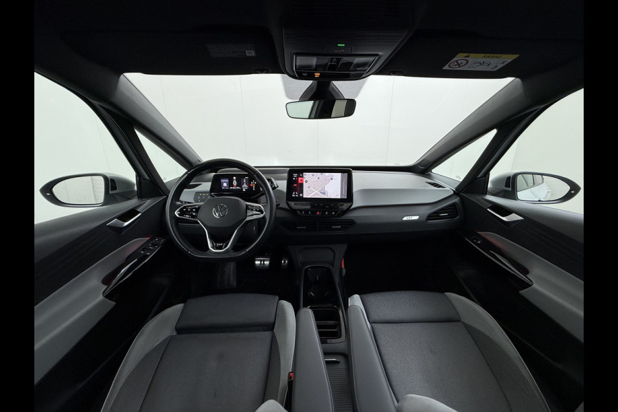 Volkswagen ID.3 First Max 62kWh Pano-Dak Adap.Cruise Camera Elek.Stoelen 20"lm Navi Ergo Active Ecc Keyless Advanced Head-Up Matrix-Led SOH 91% Stuur+Stoelverwarming Led-a-licht dynamisch Apple Carplay/Android Auto Dodehoek detector Dealeronderhouden 1e Eigenaar Origineel Nederlandse Auto