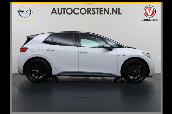 Volkswagen ID.3 First Max 62kWh Pano-Dak Adap.Cruise Camera Elek.Stoelen 20"lm Navi Ergo Active Ecc Keyless Advanced Head-Up Matrix-Led SOH 91% Stuur+Stoelverwarming Led-a-licht dynamisch Apple Carplay/Android Auto Dodehoek detector Dealeronderhouden 1e Eigenaar Origineel Nederlandse Auto