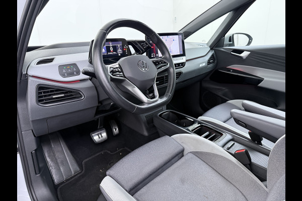 Volkswagen ID.3 First Max 62kWh Pano-Dak Adap.Cruise Camera Elek.Stoelen 20"lm Navi Ergo Active Ecc Keyless Advanced Head-Up Matrix-Led SOH 91% Stuur+Stoelverwarming Led-a-licht dynamisch Apple Carplay/Android Auto Dodehoek detector Dealeronderhouden 1e Eigenaar Origineel Nederlandse Auto