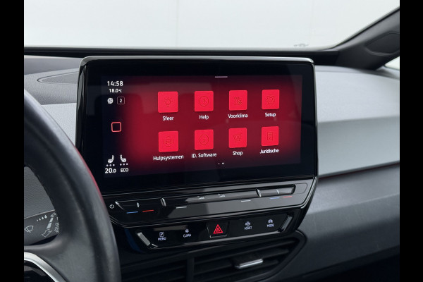 Volkswagen ID.3 First Max 62kWh Pano-Dak Adap.Cruise Camera Elek.Stoelen 20"lm Navi Ergo Active Ecc Keyless Advanced Head-Up Matrix-Led SOH 91% Stuur+Stoelverwarming Led-a-licht dynamisch Apple Carplay/Android Auto Dodehoek detector Dealeronderhouden 1e Eigenaar Origineel Nederlandse Auto