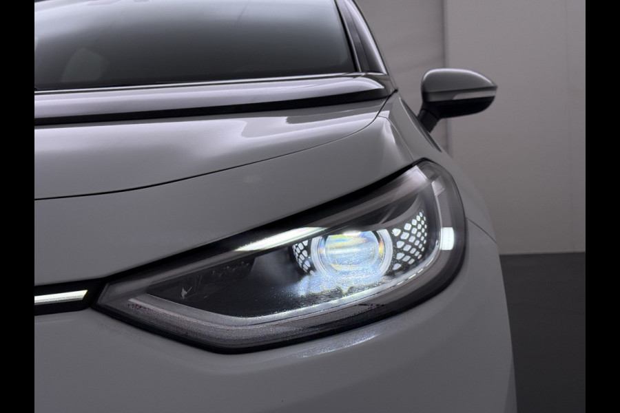 Volkswagen ID.3 First Max 62kWh Pano-Dak Adap.Cruise Camera Elek.Stoelen 20"lm Navi Ergo Active Ecc Keyless Advanced Head-Up Matrix-Led SOH 91% Stuur+Stoelverwarming Led-a-licht dynamisch Apple Carplay/Android Auto Dodehoek detector Dealeronderhouden 1e Eigenaar Origineel Nederlandse Auto