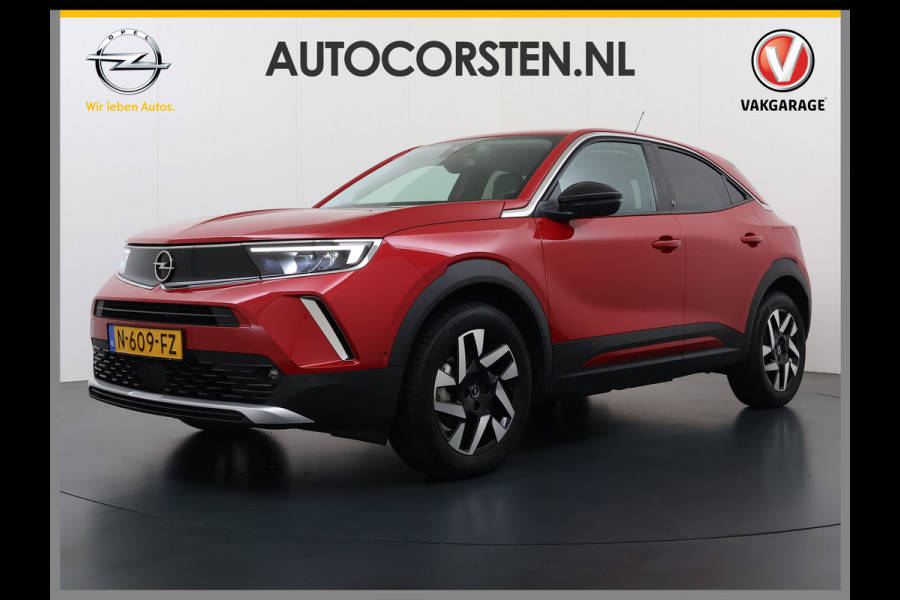 Opel Mokka-e 50kWh SOH 92% 3-Fase Laden Warmtepomp 360°Camera Apple Carplay Android Auto Pdc Navi Ecc Elegance SOH 92% DAB Led Lmv 17" Regen-Lichtsensor Isofix Privacy Glas Keyless Origineel Nederlandse Auto