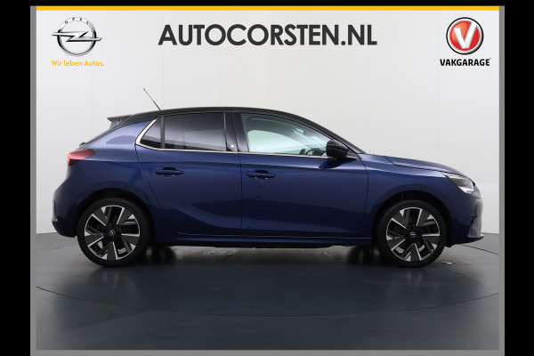 Opel CORSA-E 50kWh Leder Navi Apple Carplay Android Auto Stoel+Stuurverwarming Cruise Control Auto e-Launch Edition Led Lmv Bluetooth Privacy Glas Keyless Rijstrooksensor Origineel Nederlandse Auto SOH 89%