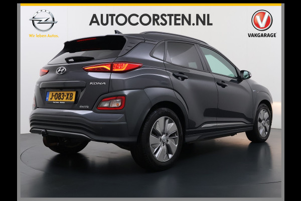 Hyundai Kona EV 64kWh SOH 100% Trekhaak Warmtepomp Navi Camera Ecc Adap.Cruise Head-Up Display Apple Carplay/Android Auto Pdc Fashion Keyless Lane Assist Dodehoek Detector FCA Privacy Glas Regensensor Bluetooth 1e Eigenaar Origineel Nederlandse Auto