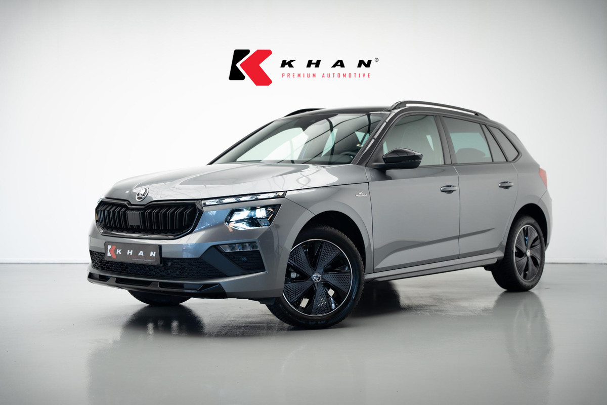 Škoda Kamiq 1.0 TSI Monte Carlo |Glazen Dak|Camera|ACC|Stoelverwarming|Stuurverwarming|Dodehoek|