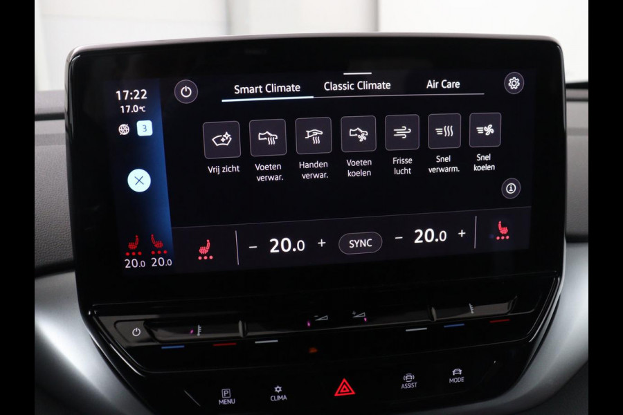 Volkswagen ID.4 First 77 kWh | SOH 90% | Stoel & stuurverwarming | Adaptive cruise | Camera | Carplay | Half leder | Navigatie | 20'' | Full LED | Keyless | Climate control | Sfeerverlichting