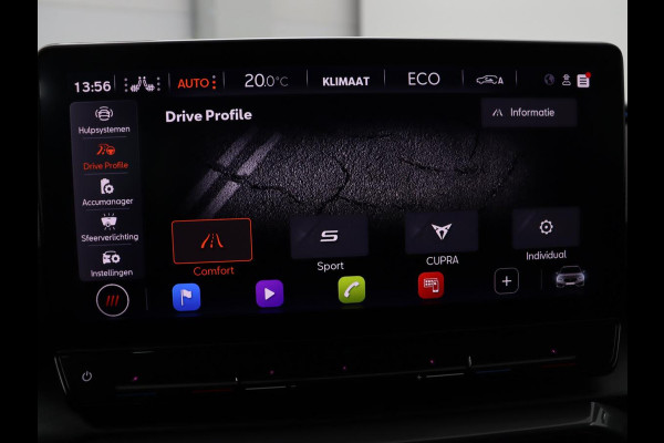 CUPRA Leon 1.4 eHybrid VZ | 245pk | Trekhaak | Stoelverwarming | Adaptive cruise | Camera | Carplay | Navigatie | Sfeerverlichting | Keyless | Park Assist | Memory | Sportstoelen | Full LED | PHEV | Plug In