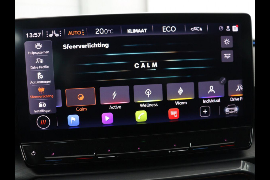 CUPRA Leon 1.4 eHybrid VZ | 245pk | Trekhaak | Stoelverwarming | Adaptive cruise | Camera | Carplay | Navigatie | Sfeerverlichting | Keyless | Park Assist | Memory | Sportstoelen | Full LED | PHEV | Plug In