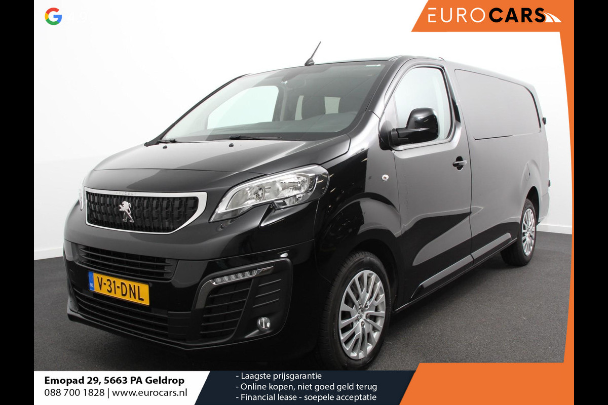 Peugeot Expert 2.0 180PK Long Premium Dubbele Cabine Automaat Navigatie Apple Carplay/Android Auto Airco Bluetooth Trekhaak Betimmering