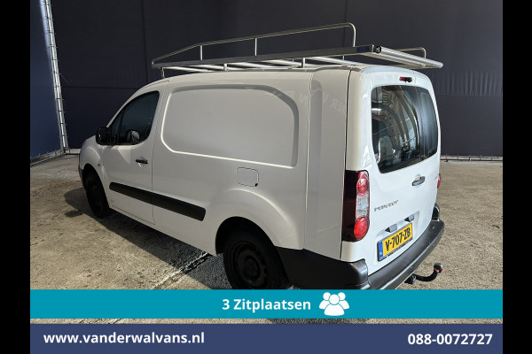 Peugeot Partner 1.6 BlueHDi 100pk L2H1 Euro6 Airco | 3-Zits | Imperiaal | Camera | Cruisecontrol | Trekhaak Parkeersensoren, Bijrijdersbank