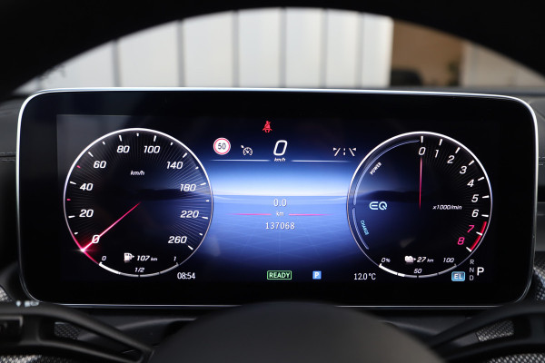 Mercedes-Benz C-Klasse Estate 300e AMG | 313PK | Head-up | Keyless-go | Sfeerverlichting | Memory | Pano | Leder | Standkachel | Trekhaak | 2022.