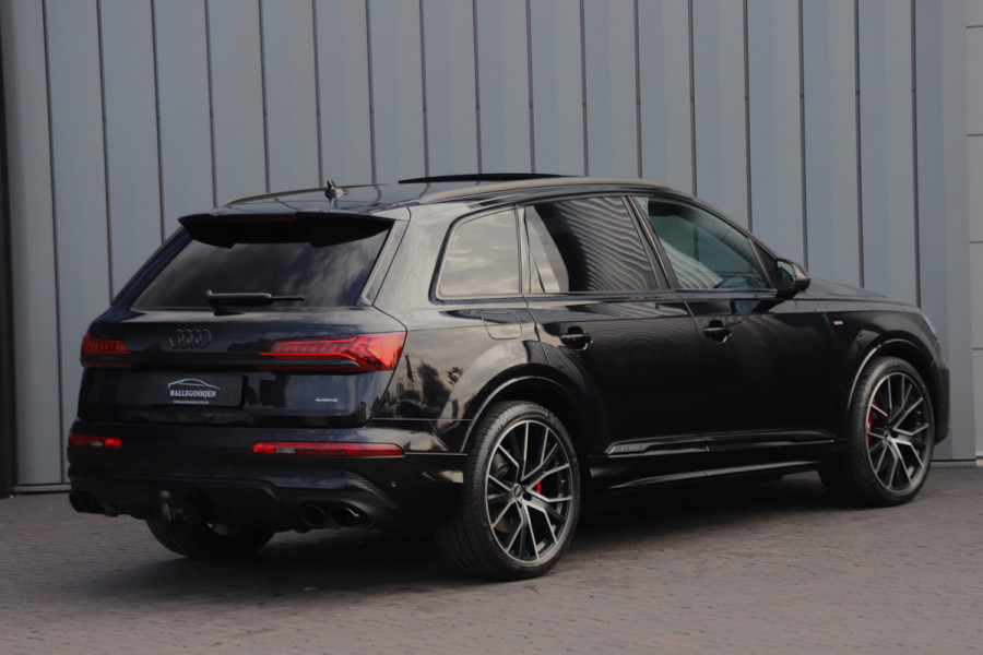 Audi Q7 60 TFSI e quattro Competition | 462PK | Luchtvering | Head-up | Massage | Keyless-go | S-Stoelen | Matrix-led | Trekhaak | Stand