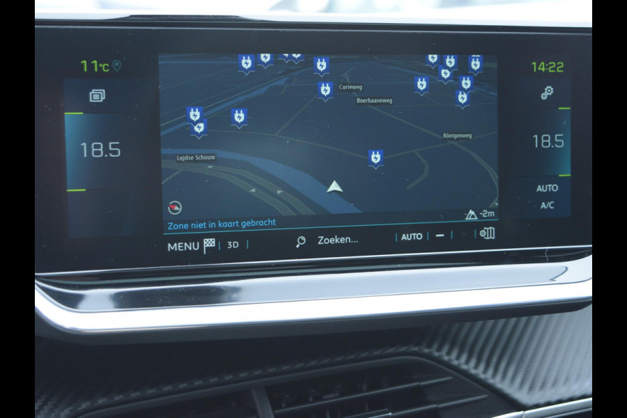 Peugeot e-208 EV GT Pack 50 kWh SOH 95% | PANORAMADAK | CAMERA MET SENSOREN | E.C.C. | STOELVERWARMING |