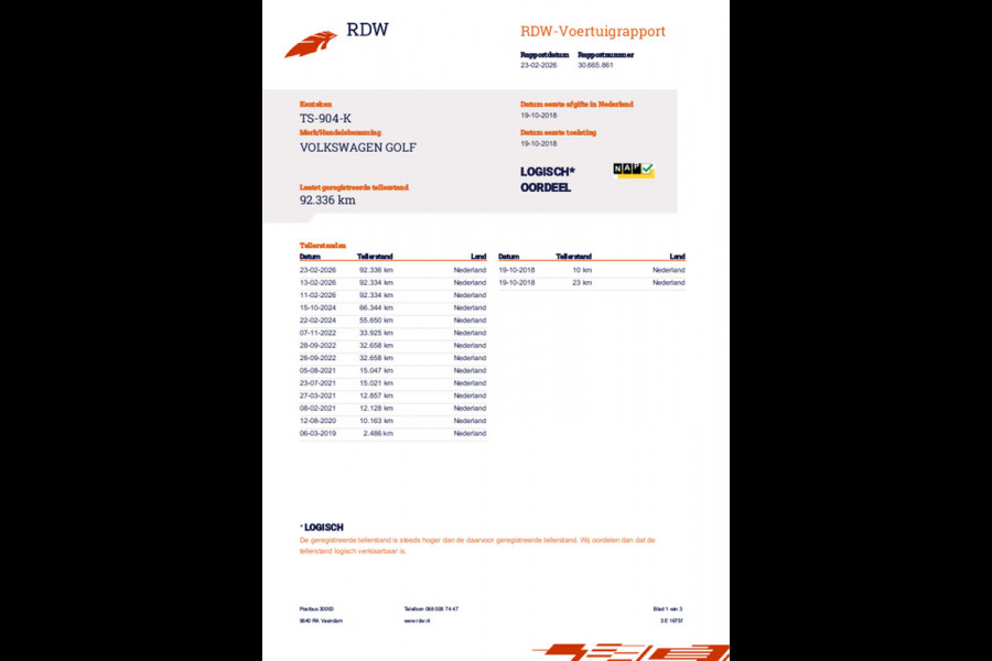 Volkswagen Golf 1.5 TSI Highline R-Line * Panorama * Bearlock * NL Auto * Virtual Cockpit * 19 inch velgen *