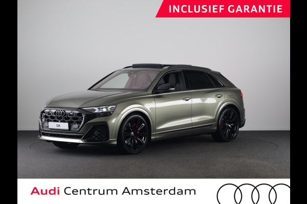 Audi Q8 60 TFSI e quattro Pro Line S Competition 490pk | Panoramadak | HUD | 4 wielbesturing | Stoel ventilatie en massage | Verlengde garantie | 23 inch Lichtmetalen velgen