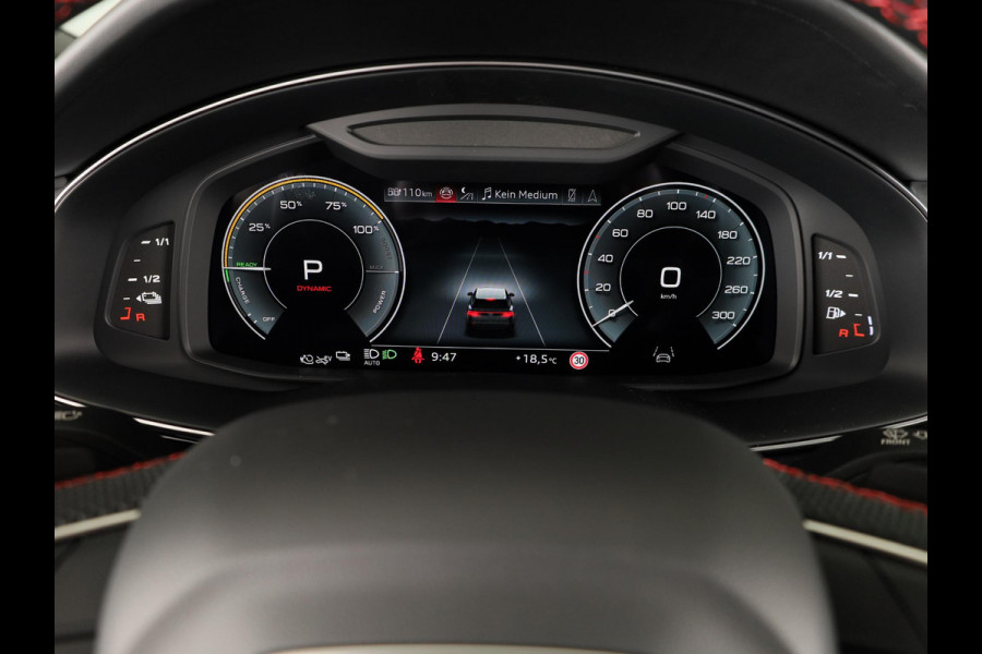 Audi Q8 60 TFSI e quattro Pro Line S Competition 490pk | Panoramadak | HUD | 4 wielbesturing | Stoel ventilatie en massage | Verlengde garantie | 23 inch Lichtmetalen velgen