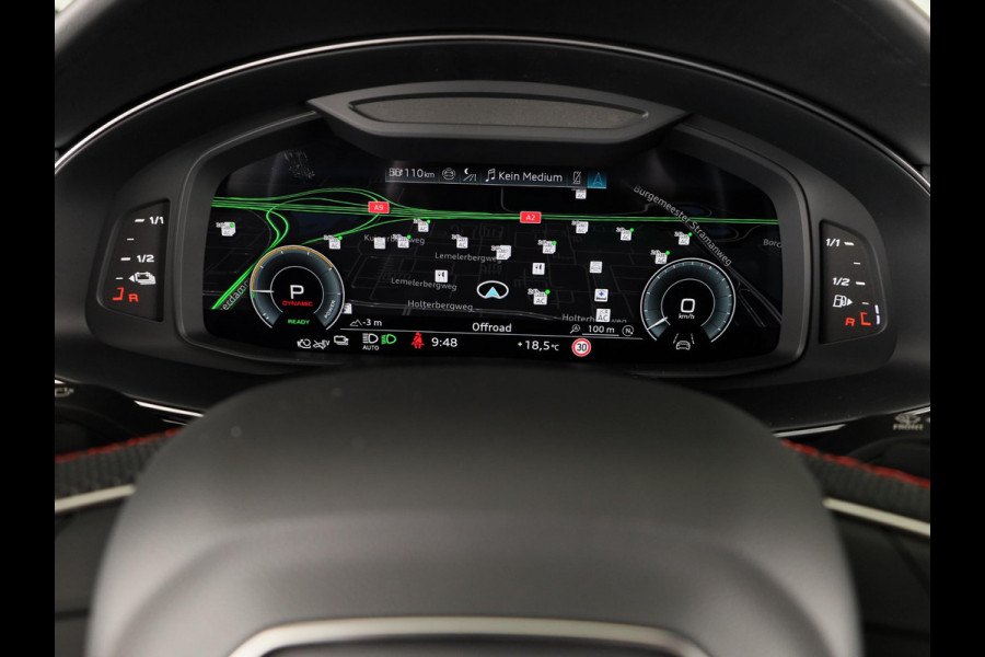 Audi Q8 60 TFSI e quattro Pro Line S Competition 490pk | Panoramadak | HUD | 4 wielbesturing | Stoel ventilatie en massage | Verlengde garantie | 23 inch Lichtmetalen velgen