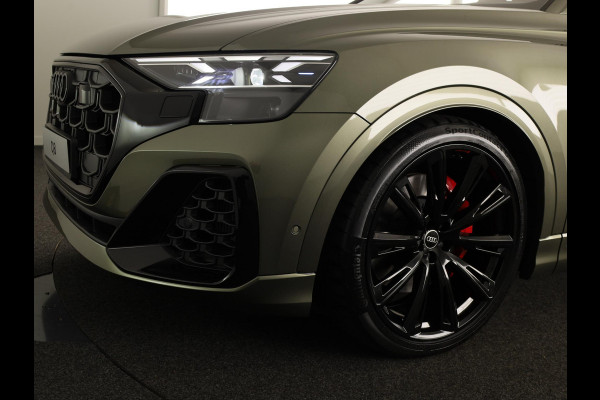 Audi Q8 60 TFSI e quattro Pro Line S Competition 490pk | Panoramadak | HUD | 4 wielbesturing | Stoel ventilatie en massage | Verlengde garantie | 23 inch Lichtmetalen velgen