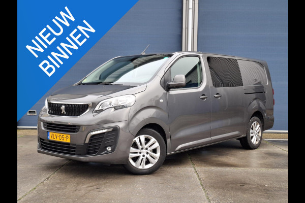 Peugeot Expert 2.0 BlueHDI 180 Long Premium DC DUBBEL CABINE / NAVI / CRUISE CONTROLE / DUBBELE SCHUIFDEUR / TREKHAAK