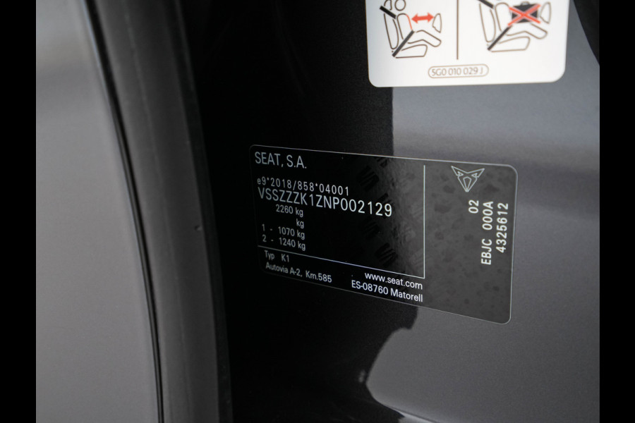 CUPRA Born Copper Edition 62 kWh [ 3-Fase-11kW ] {SOH-92%} (INCL-BTW) *PANO | ADAPTIVE-CRUISE | FULL-LED | MICROFIBRE | TOPVIEW | BLINDSPOT | KEYLESS | NAVI-FULLMAP | AMBIENTLIGHT | DIGI-COCKPIT | MASSAGE | CARPLAY | SPORTSEATS | PRIVACYGLASS | 20"AL