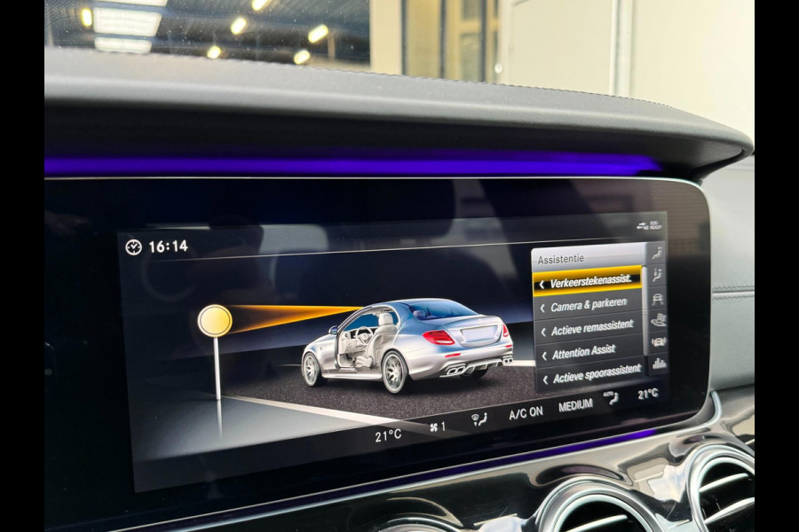 Mercedes-Benz E-Klasse AMG 63 S 4MATIC+ 612+PK LED/VIRTUAL/SFEER/LUCHT/PANO/LEER+S.VERWARMING/360/ACC/ECC/12 MDN GARANTIE!
