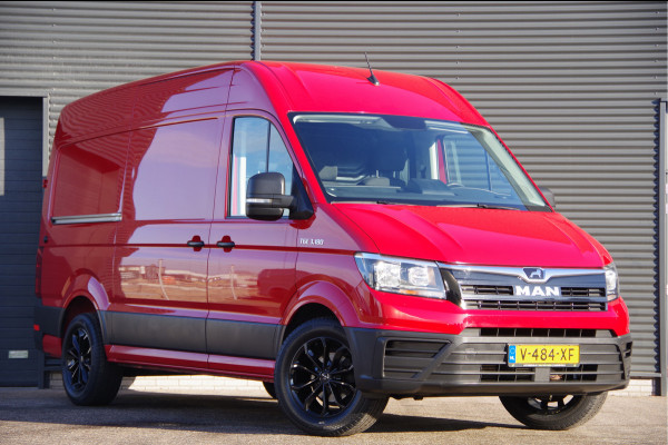 MAN TGE 35 3.180 2.0 L3H3 177PK AUT. 3-ZITS, TREKHAAK, GEV. STOEL, CAMERA, CRUISE, AIRCO, NL AUTO, NAP