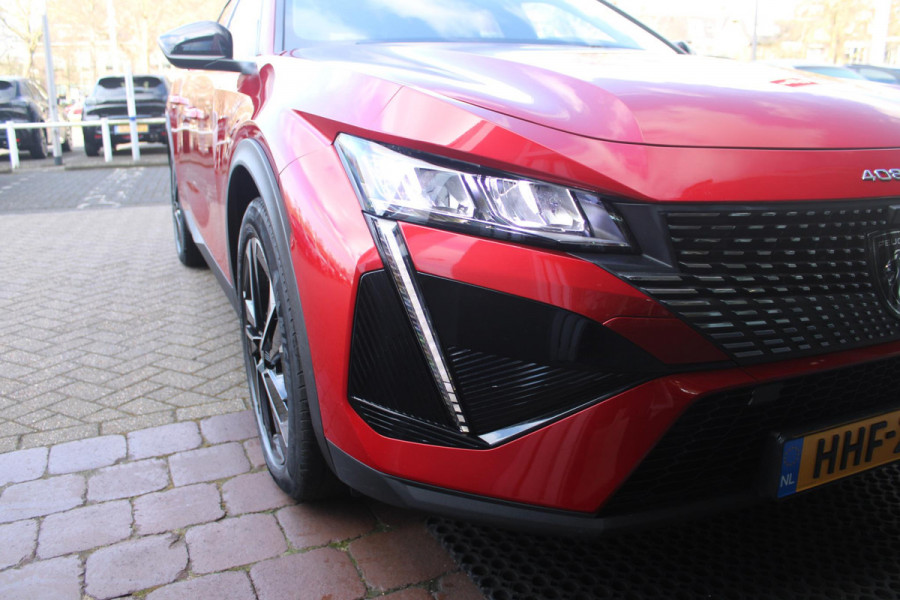 Peugeot 408 1.2 Hybrid 145PK e-DCS6 ALLURE | ACHTERUITRIJ CAMERA | KEYLESS ENTRY/START | DRAADLOOS APPLE CARPLAY/ANDROID AUTO | DRAADLOOS TELEFOONLADEN | DAB+ RADIO | NAVIGATIE | ADAPTIVE CRUISE CONTROL | 19" LICHTMETALEN VELGEN | PARKEERSENSOREN ACHTER |