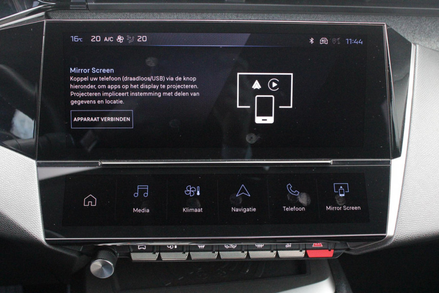 Peugeot 408 1.2 Hybrid 145PK e-DCS6 ALLURE | ACHTERUITRIJ CAMERA | KEYLESS ENTRY/START | DRAADLOOS APPLE CARPLAY/ANDROID AUTO | DRAADLOOS TELEFOONLADEN | DAB+ RADIO | NAVIGATIE | ADAPTIVE CRUISE CONTROL | 19" LICHTMETALEN VELGEN | PARKEERSENSOREN ACHTER |