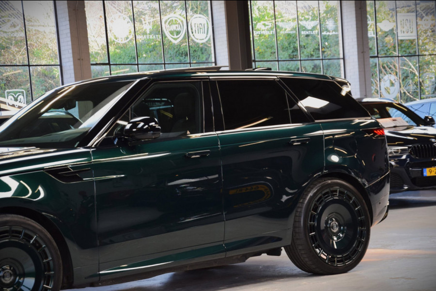 Land Rover Range Rover Sport 3.0 P460e Dynamic HSE PHEV 1e Eig.|Massage|24"URBAN|Britisch Racing Green