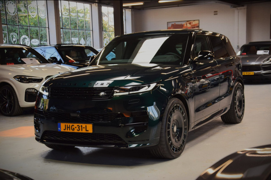 Land Rover Range Rover Sport 3.0 P460e Dynamic HSE PHEV 1e Eig.|Massage|24"URBAN|Britisch Racing Green