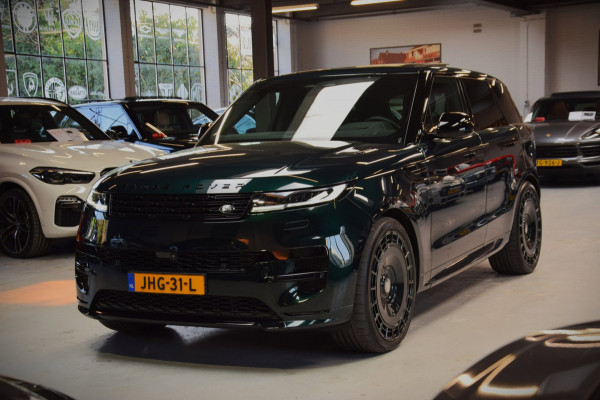 Land Rover Range Rover Sport 3.0 P460e Dynamic HSE PHEV 1e Eig.|Massage|24"URBAN|Britisch Racing Green
