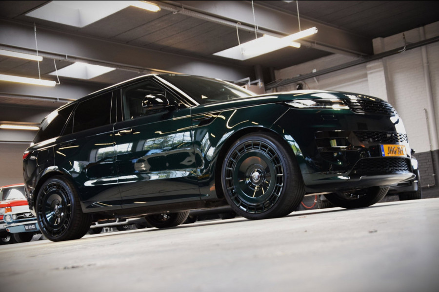 Land Rover Range Rover Sport 3.0 P460e Dynamic HSE PHEV 1e Eig.|Massage|24"URBAN|Britisch Racing Green