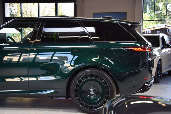 Land Rover Range Rover Sport 3.0 P460e Dynamic HSE PHEV 1e Eig.|Massage|24"URBAN|Britisch Racing Green