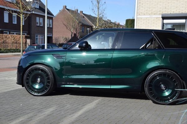 Land Rover Range Rover Sport 3.0 P460e Dynamic HSE PHEV 1e Eig.|Massage|24"URBAN|Britisch Racing Green